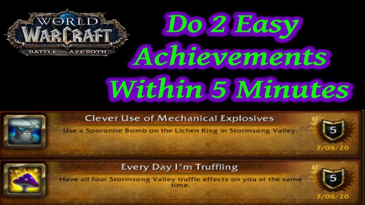 Every Day I'm Truffling and Clever Use of Mechanical Explosives - World of Warcraft