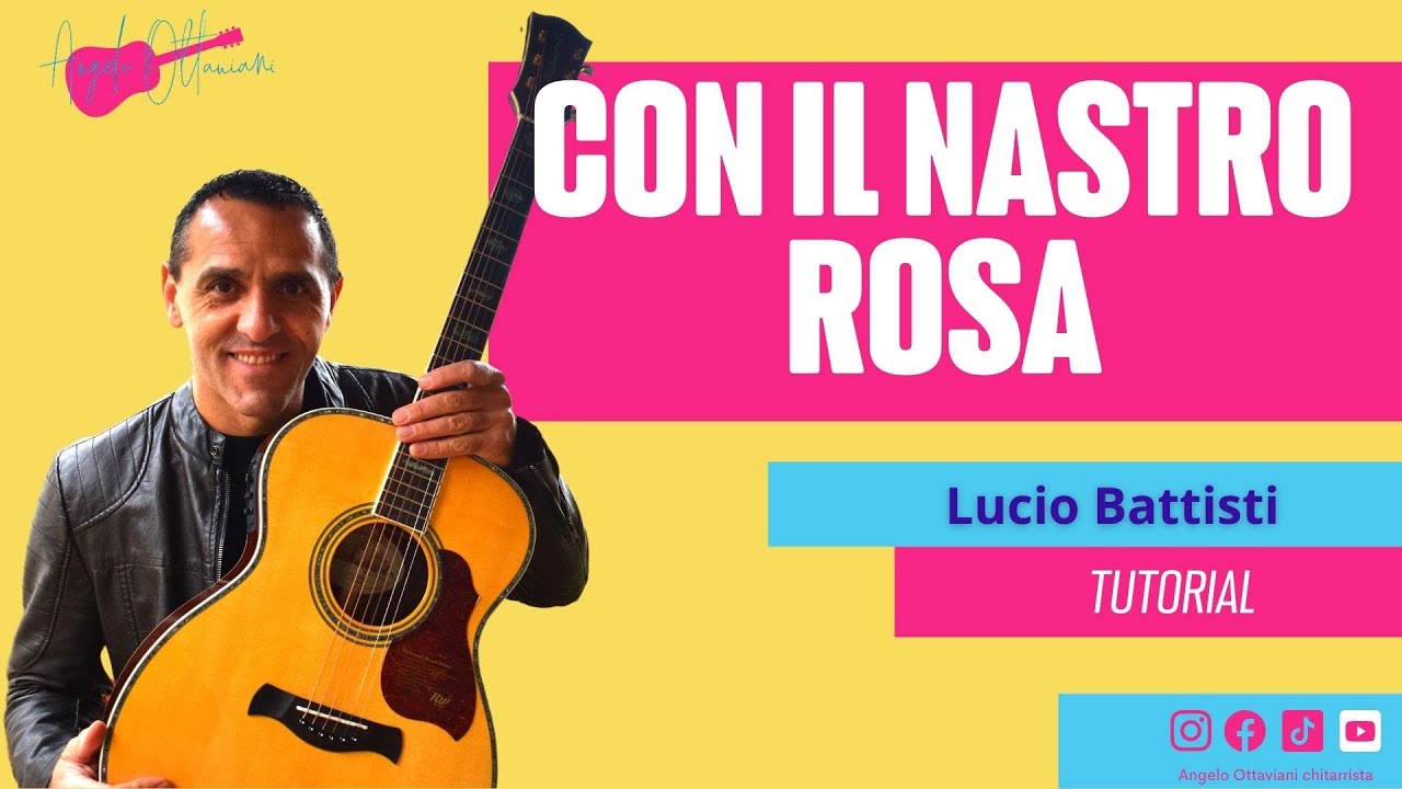 Con il nastro rosa - Lucio Battisti - Chitarra