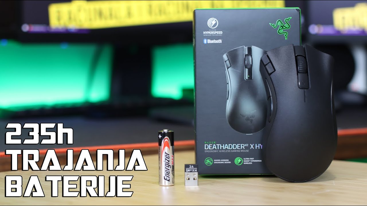 Razer Deathadder V2 X Hyperspeed bežični gaming miš