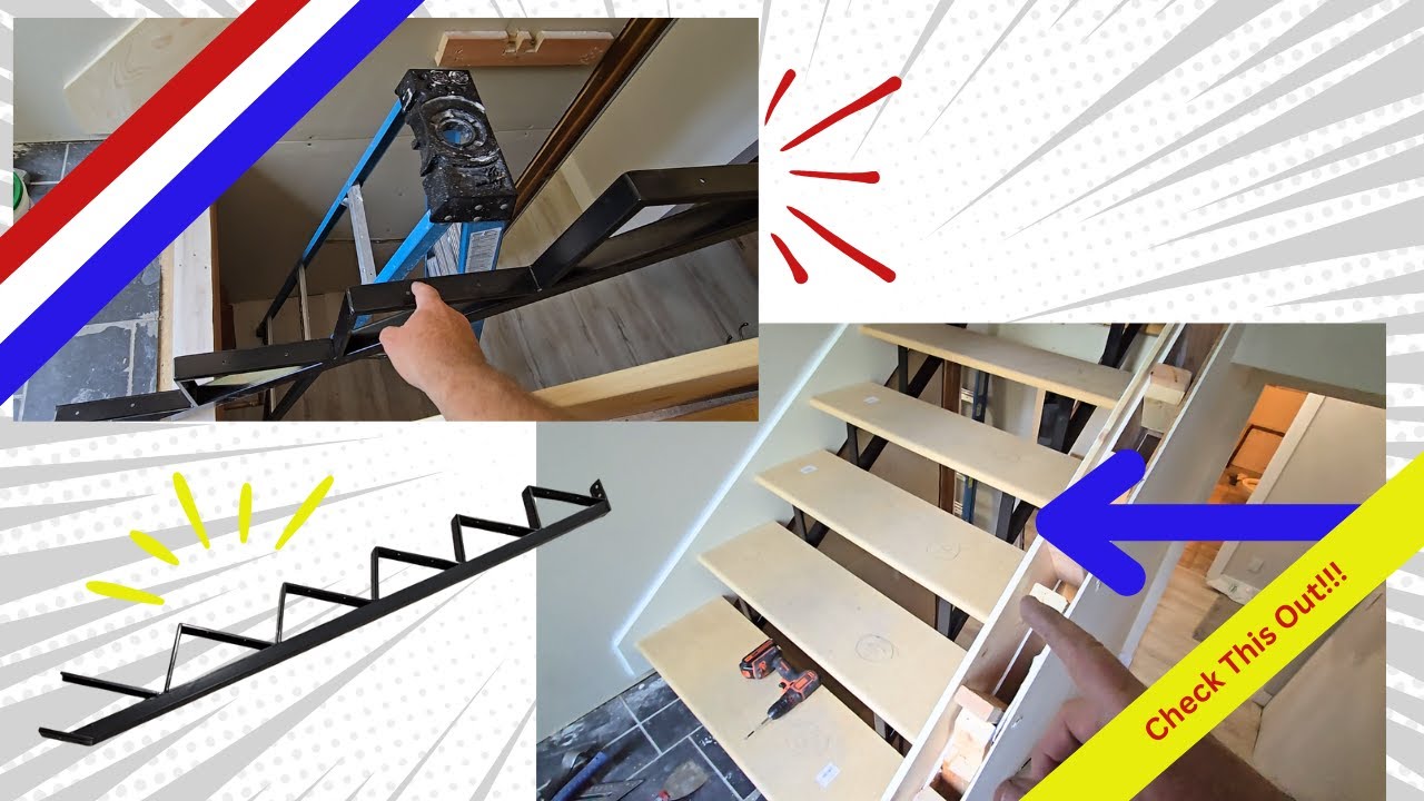Prefab Steel Stringers Make This Stair Renovation Easy