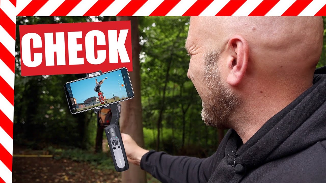 ✅ Smartphone Gimbal hohem iSteady X, Faltbarer 3 Achsen Gimbal Test