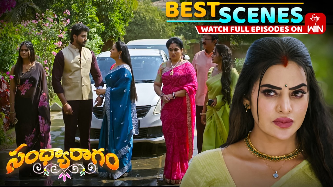 Sandya Ragam Best Scenes : 9th February 2026 Episode Highlights | Watch Full Episode on ETV Win