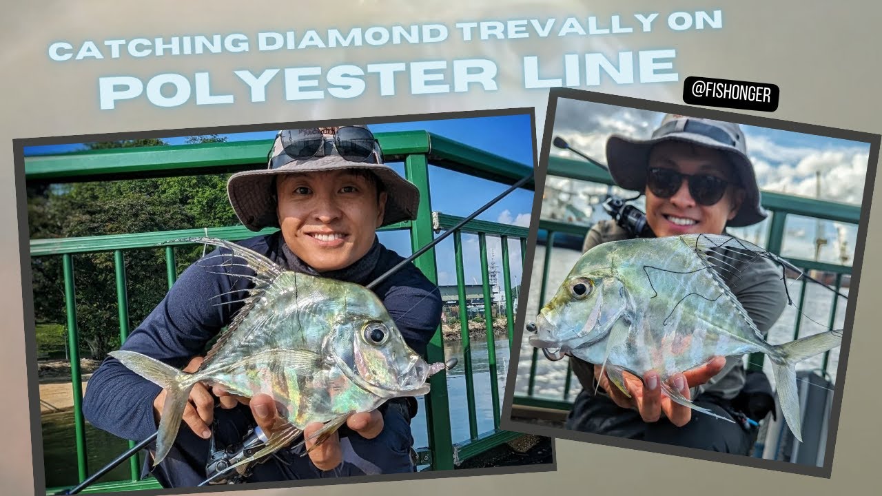 1lb Line Challenge: Catching Diamond Trevally on Polyester (Ester) Line!