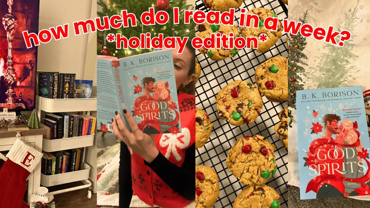 Сколько страниц я смогу прочитать за неделю? 📖🎄✨ Видеоблог о праздничном чтении (3-й день книжных...