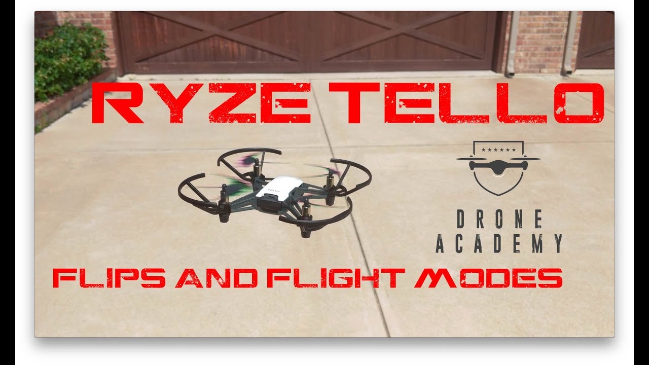 Ryze Tello Hands On + Flips & Flight Modes!