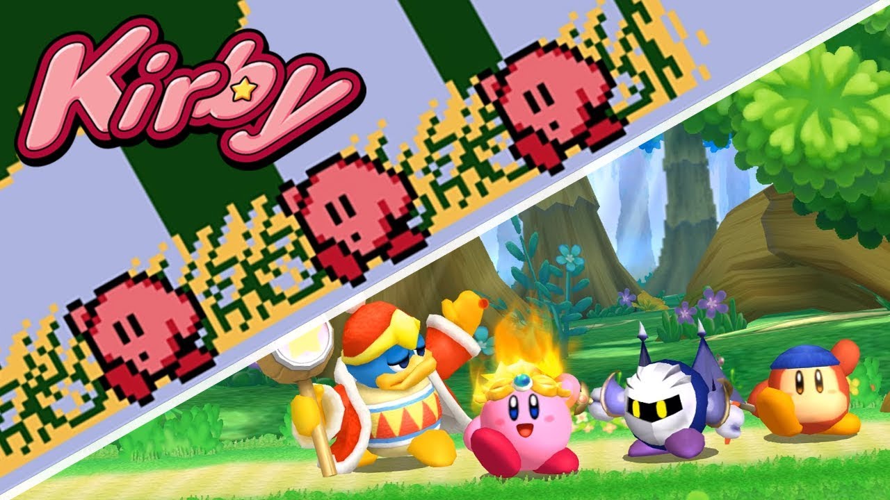 Evolution of Kirby's Victory Dance ᴴᴰ (1992 - 2018)