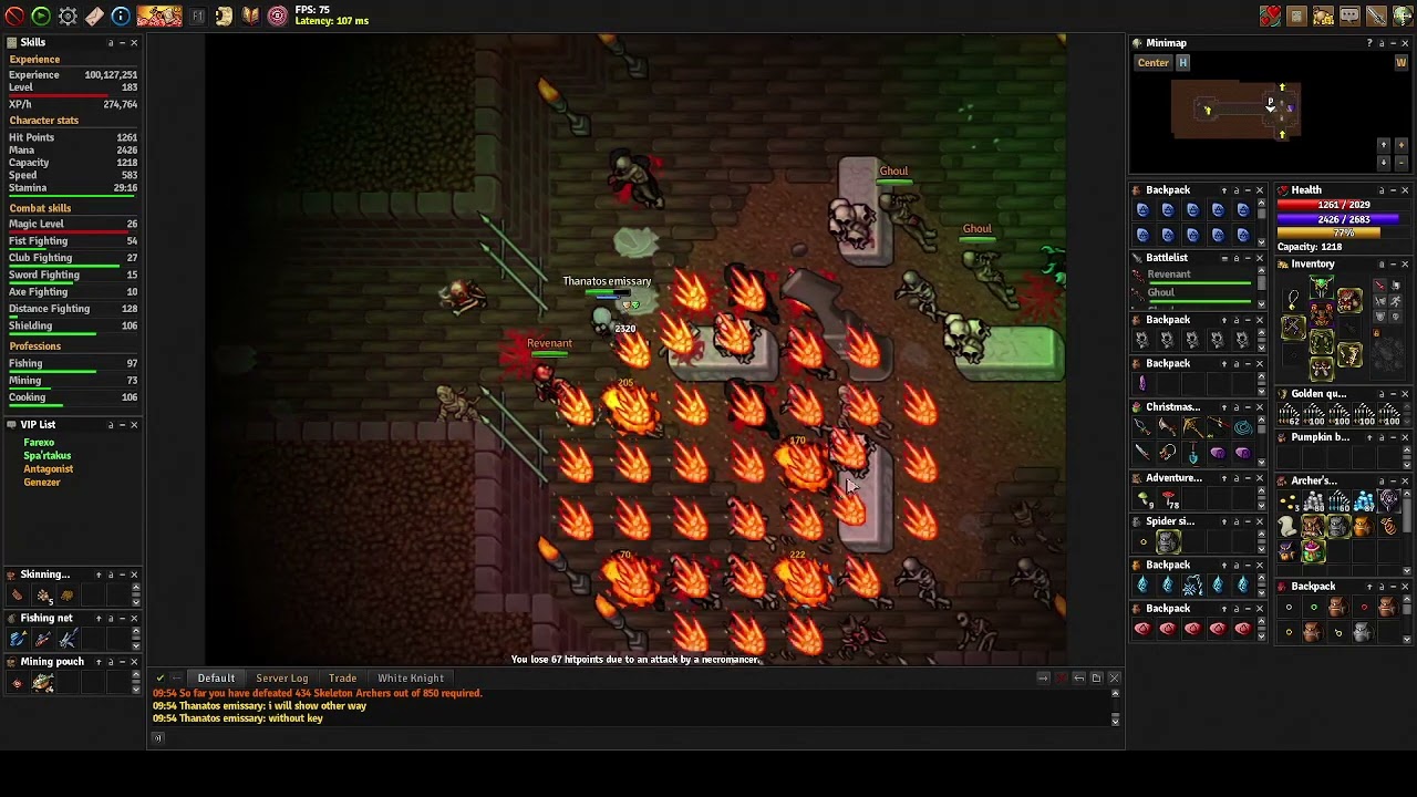Medivia - Necromancer house in forgula whitout key - Premium Account