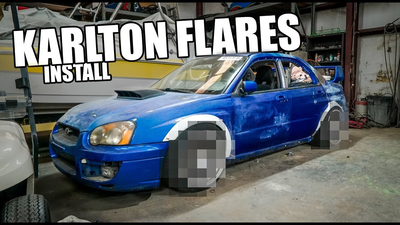 NEW WIDEBODY FOR THE WRX!! (and it fits)