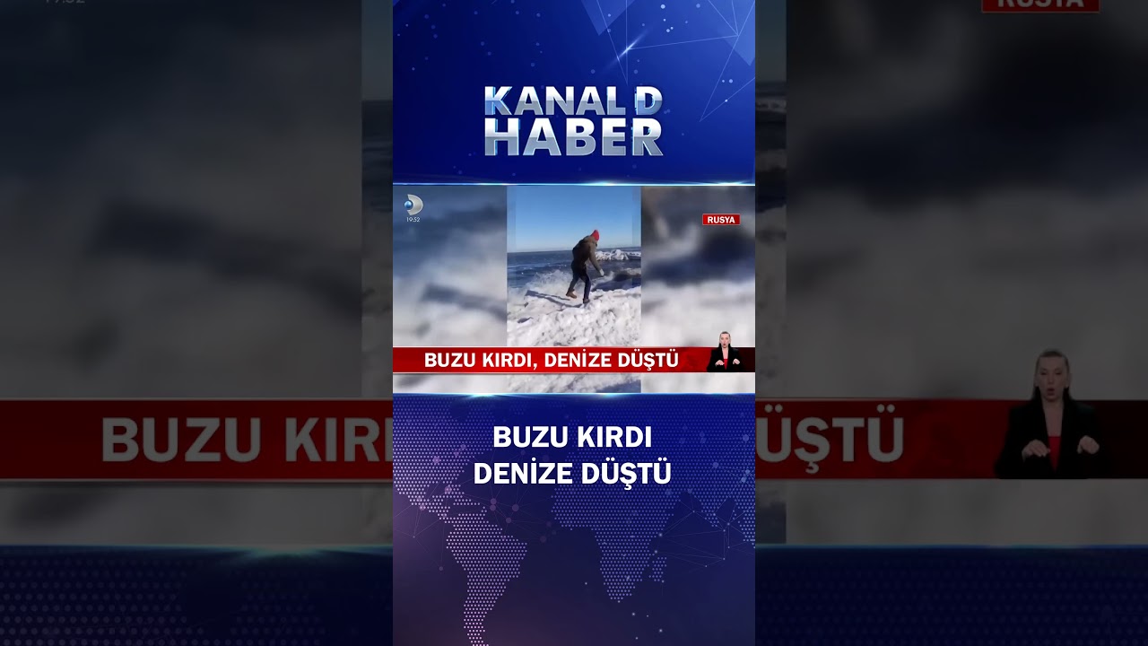 Buzu Kırdı, Denize D&uuml;şt&uuml;! Sevgilisi Kurtardı