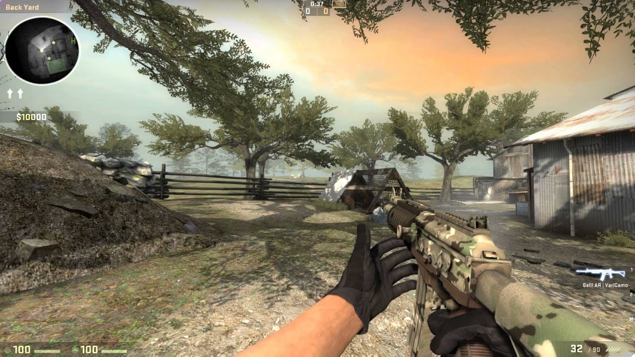CSGO Galil Animations Slow Motion 300FPS
