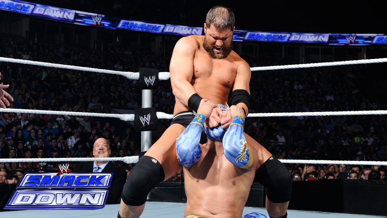 Кертис Аксель против Син Кары: SmackDown, 31 мая 2013 года.