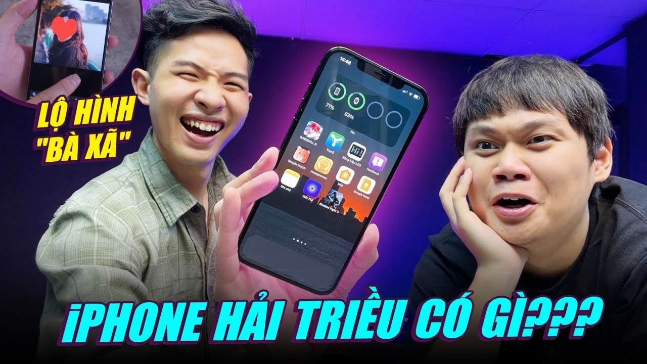 iPHONE 12 PRO MAX CỦA HẢI TRIỀU CÓ GÌ?? - LỘ HÌNH 