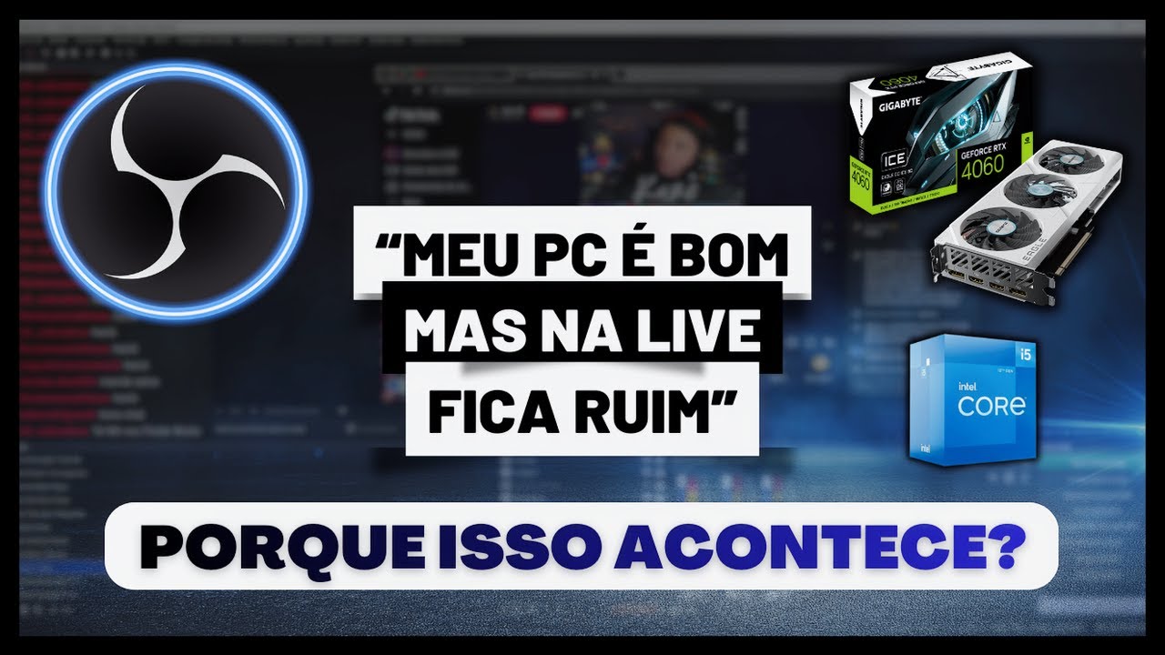 ✅Ajustes para uma TRANSMISSÃO AO VIVO com QUALIDADE MÁXIMA