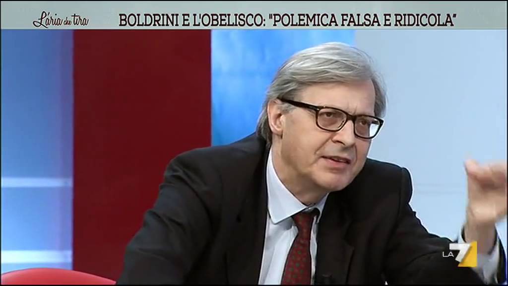 Vittorio Sgarbi: 'Boldrini torni a scuola e non faccia la capra'