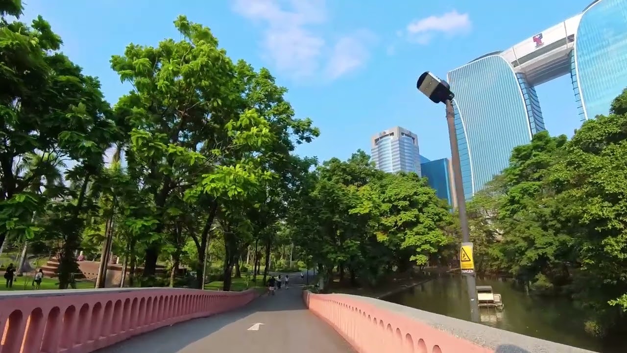Bangkok Heat | Afternoon Walk in Chatuchak Park | 4PM Under the Sun