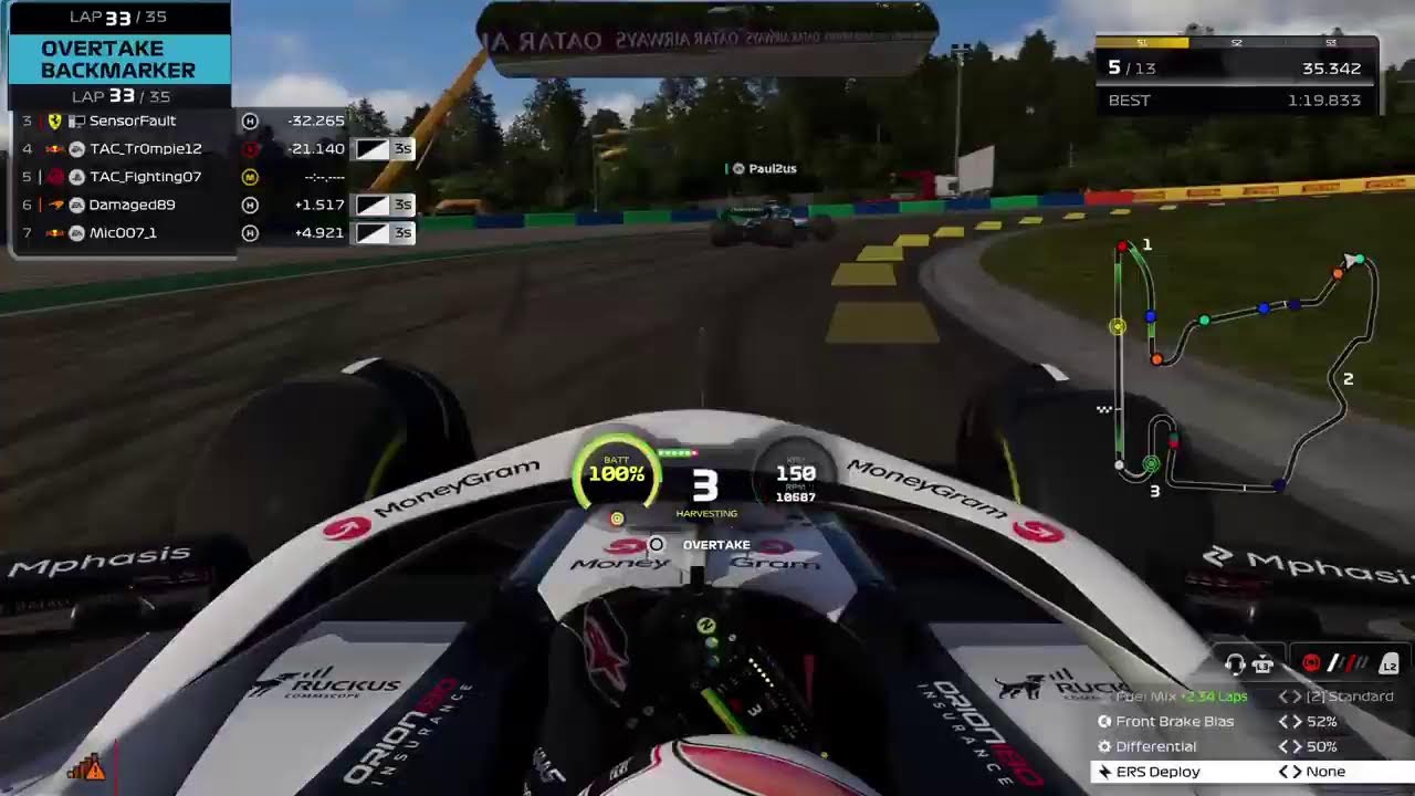 F1 25 - 4QM8 Leugue S2 | Round 3 - Hungary