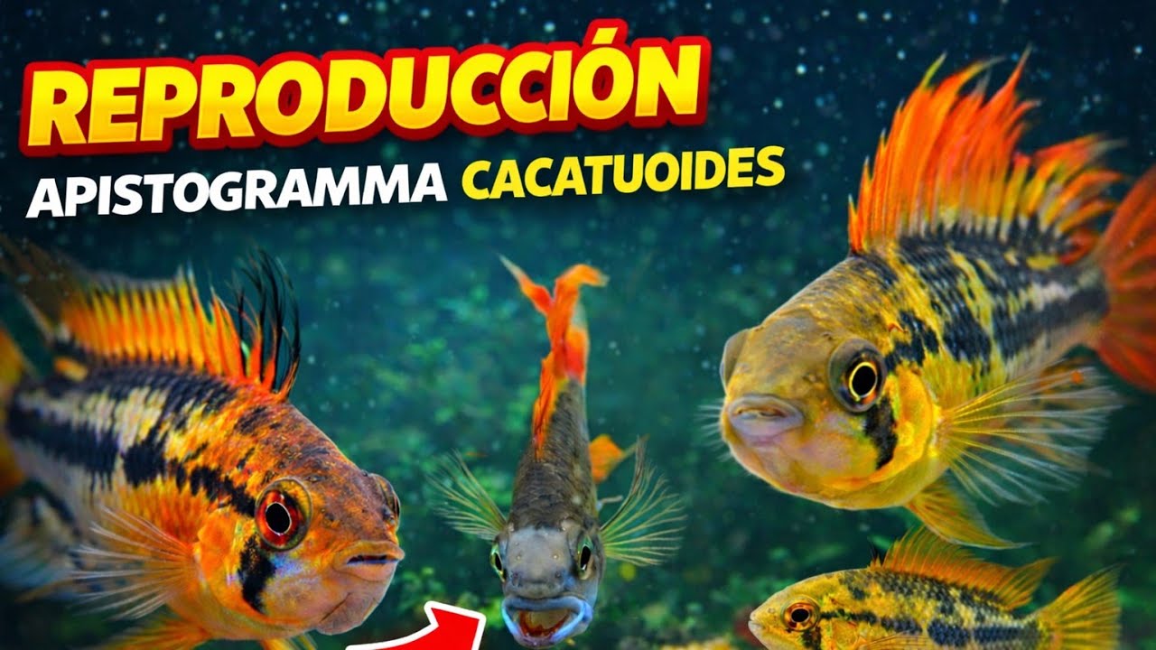 Cómo reproducir PECES APISTOGRAMMA CACATUOIDES