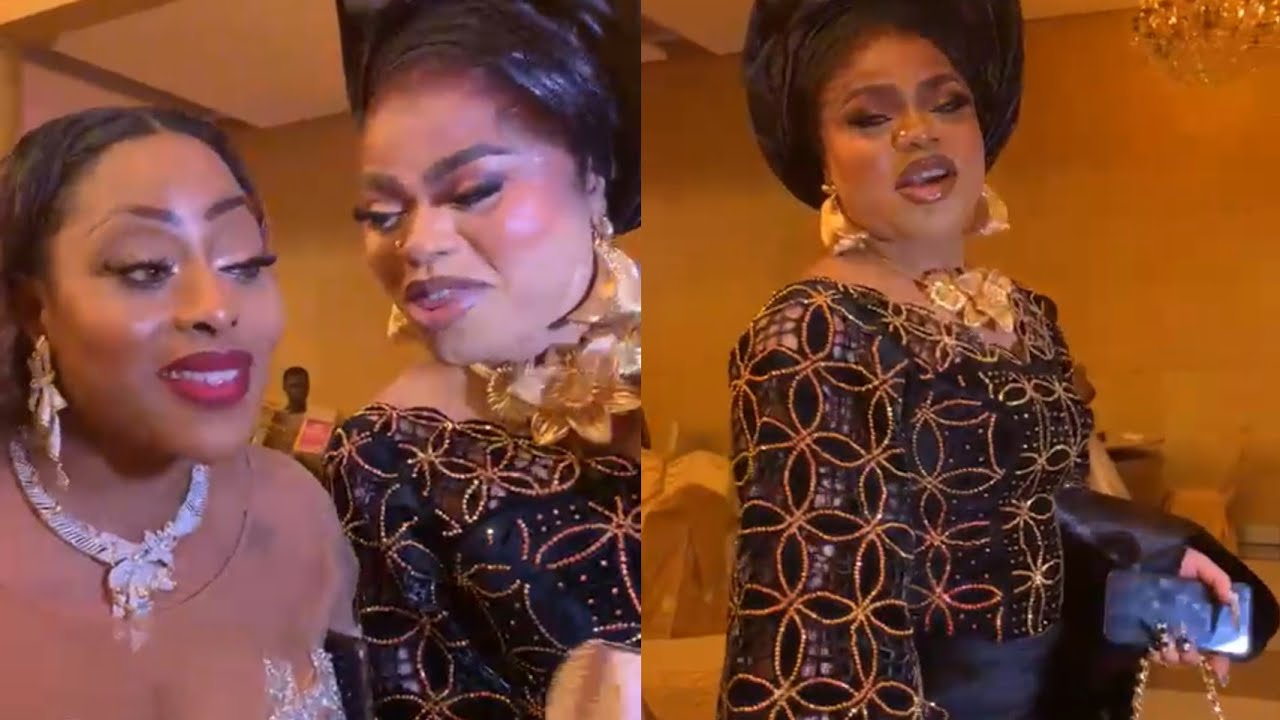 SEE WHAT HAPPENED MOMENT BOBRISKY STEPPED INTO THE WEDDING VENUE OF AHMED AND BLESSING