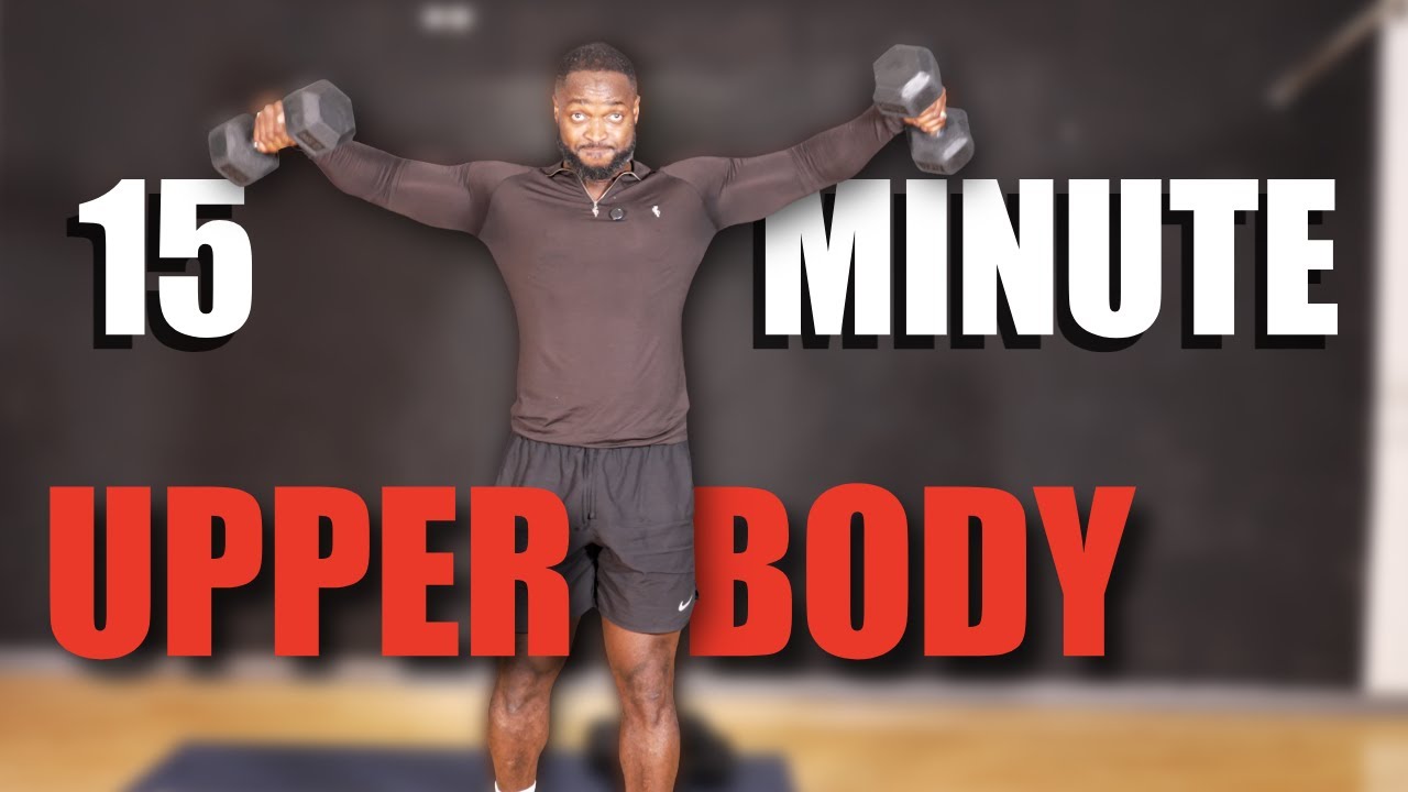 Upper Body Dumbbell Strength Workout at Home (Build Muscle)