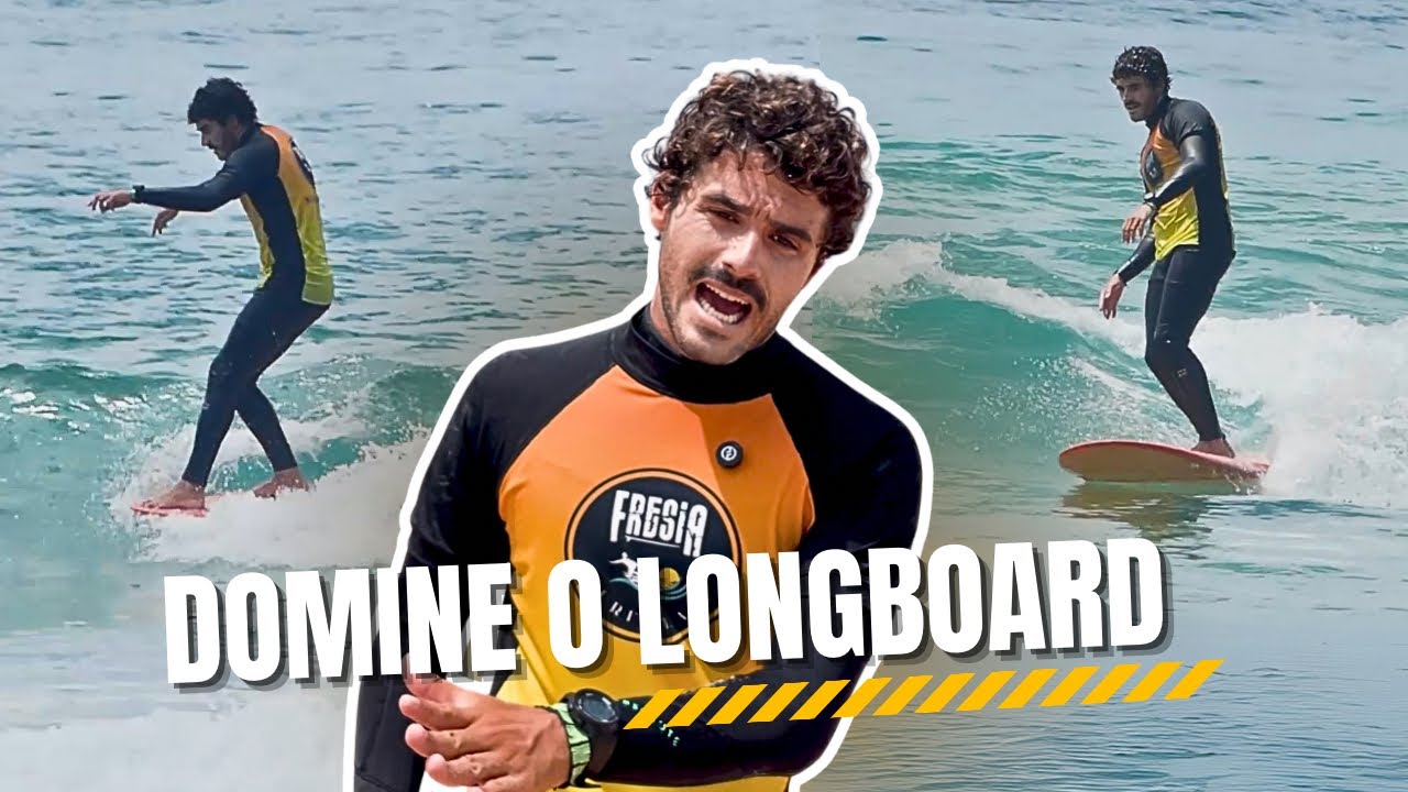 🔥 COME&Ccedil;ANDO A SURFAR NO LONGBOARD? 🌊 Dicas de um Pro + Surf na Pr&aacute;tica