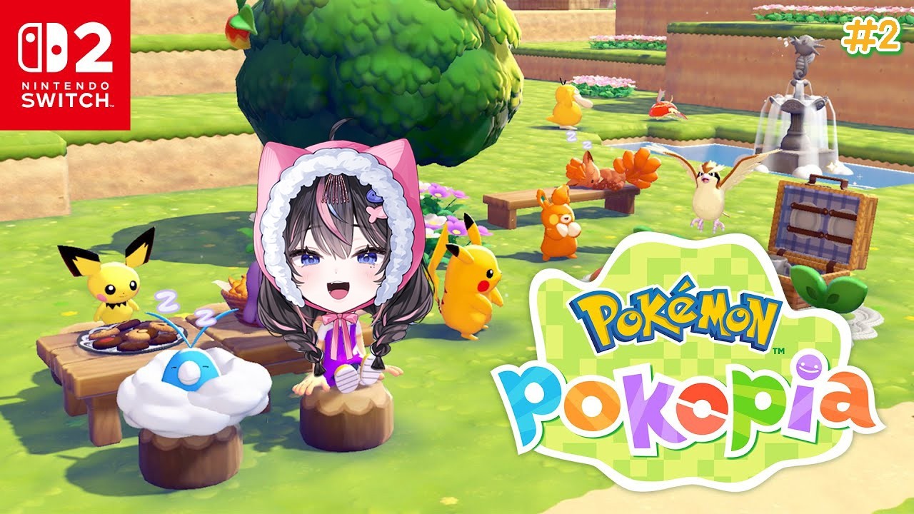 【포켓몬 포코피아】 포켓몬 모동숲 힐링 세상에 온 걸 환영해! 2일차 #2 [Pokémon Pokopia]