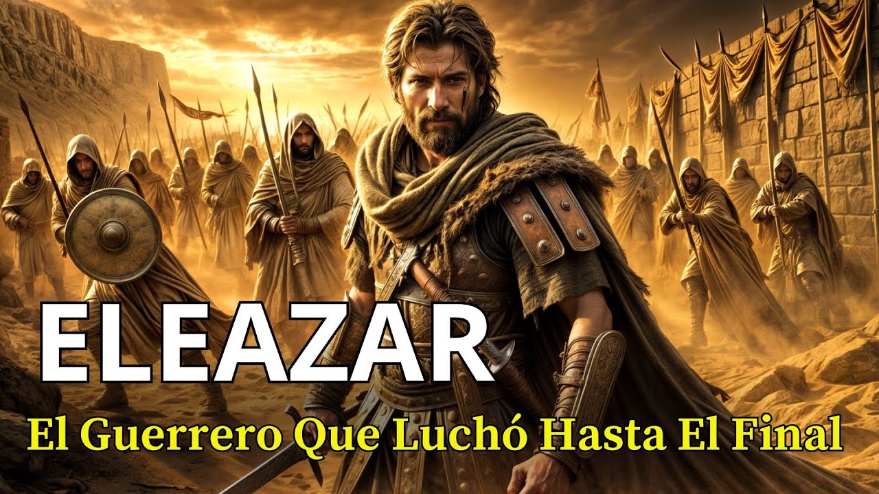 ELEAZAR: &iexcl;La Incre&iacute;ble Historia Del Guerrero Que Nunca Solt&oacute; Su Espada! Impactante Historia B&iacute;blica