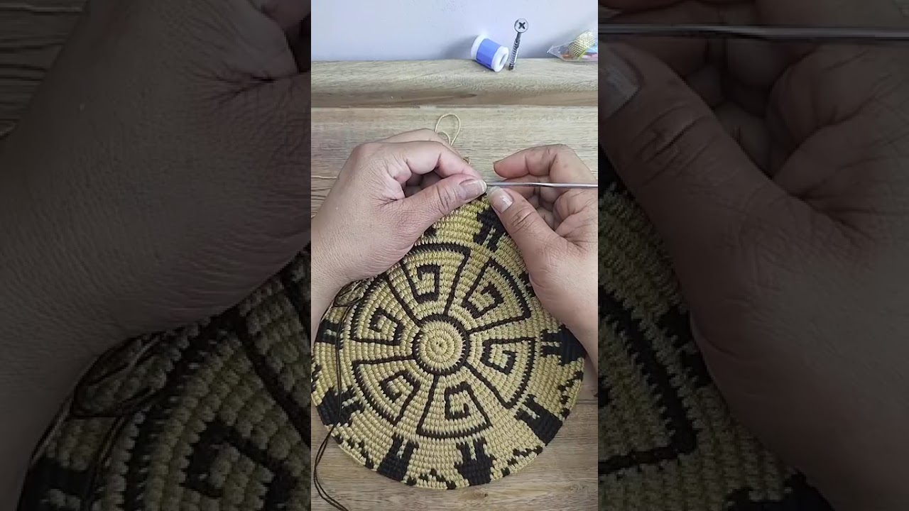 Mochila Wayuu Mediana Manos Unidas | Tutorial Fácil Paso a Paso (Cap. 6)