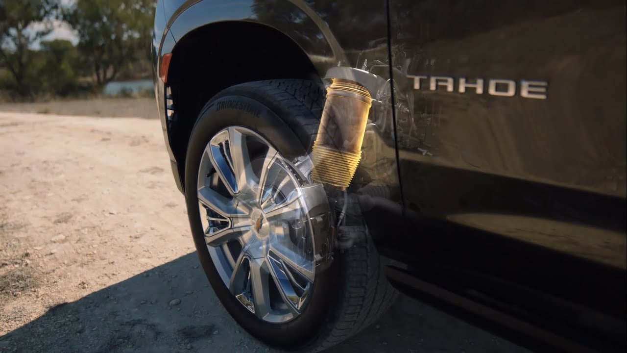 شفروليه تاهو 2021 الجديد كلياً - نظام التعليق الهوائي التكيفي في 4 زوايا الأول في فئته