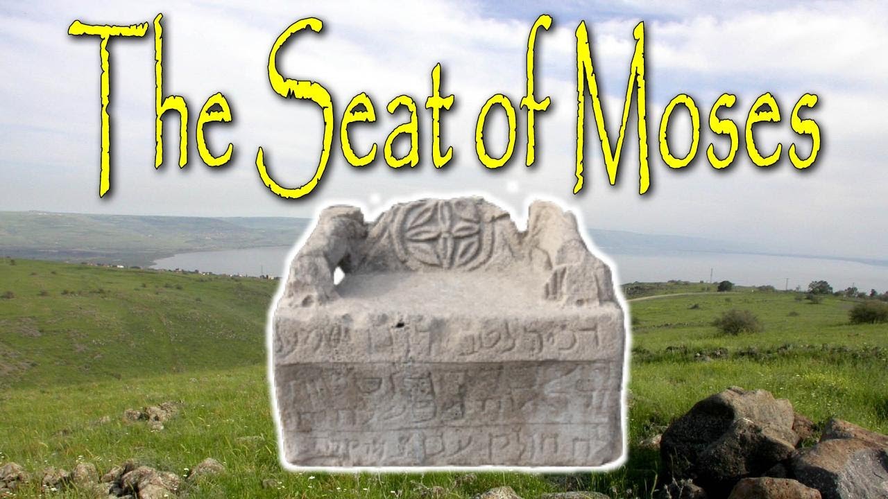 The Chorazin Seat of Moses: Archaeological Evidence for Matthew 23:2-3