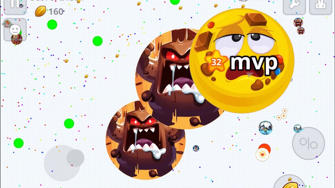 SOLO CHOCO GOLEM MAX!! (AGARIO MOBILE)
