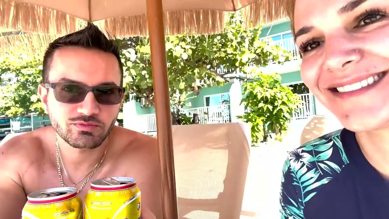 We went to Emerald Beach, Charlotte Amalie, St. Thomas