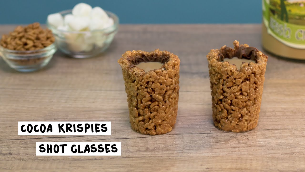 Cocoa Krispies Shot Glasses - Tipsy Bartender