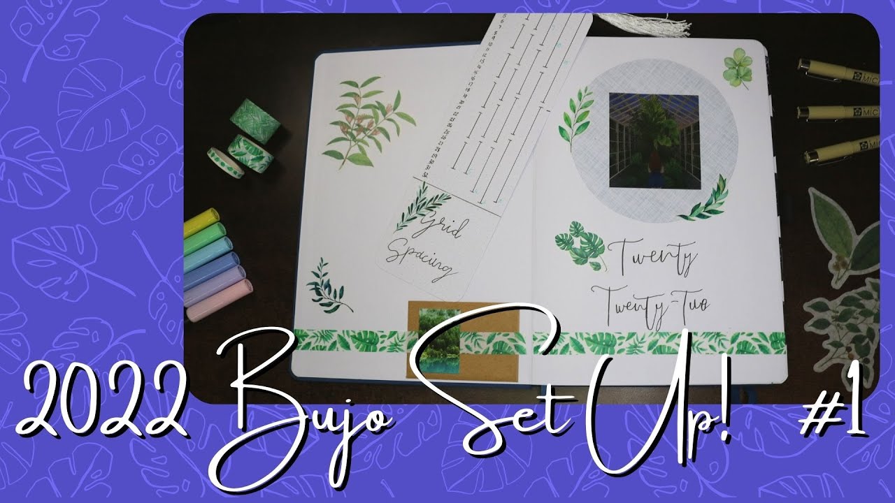 2022 Reading Bullet Journal Set Up 📚 Part 1
