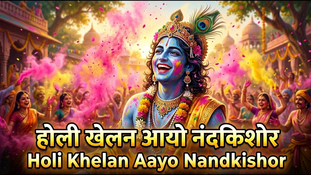 Holi Khelan Aayo Nandkishor होली खेलन आयो नंदकिशोर | goverdhan divine scape