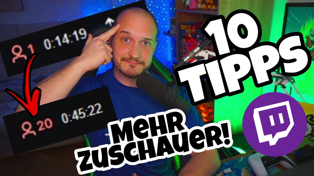 MEHR Viewer auf Twitch 🟣 | NEUE Tipps & Tricks 👀 | Schneller Zuschauer bekommen als Streamer