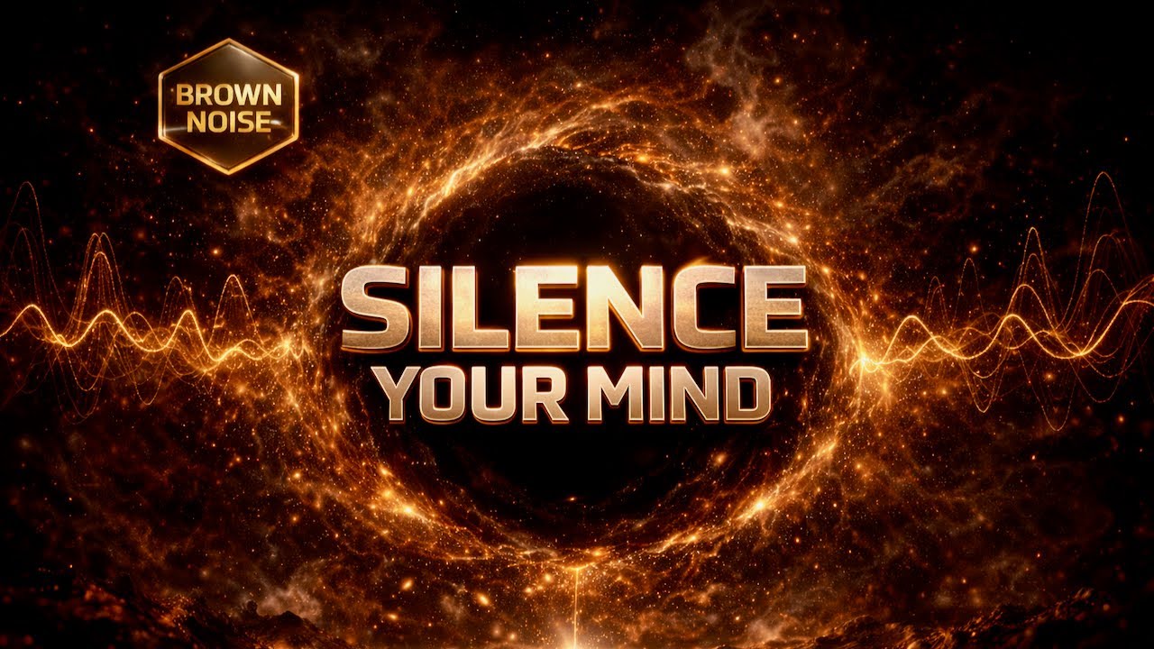 Sensory Deprivation Therapy | Deep Space Brown Noise for Neural Recovery (1 Hour)
