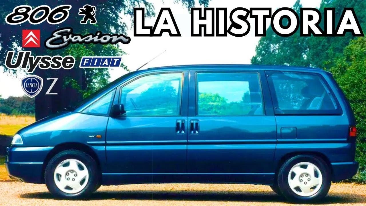 Peugeot 806, Citroën Evasion, Fiat Ulysse: El golpe de genio.