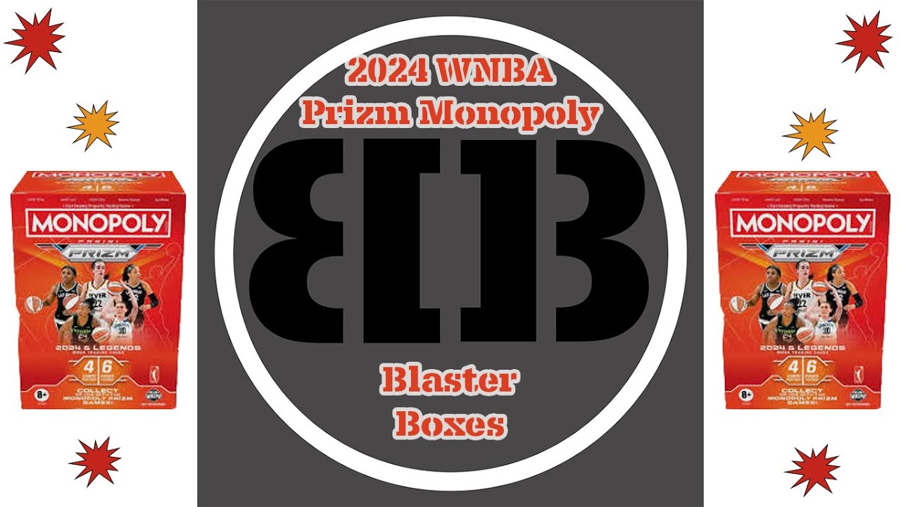 2024 & Legends Panini Prizm Monopoly WNBA Blaster Boxes