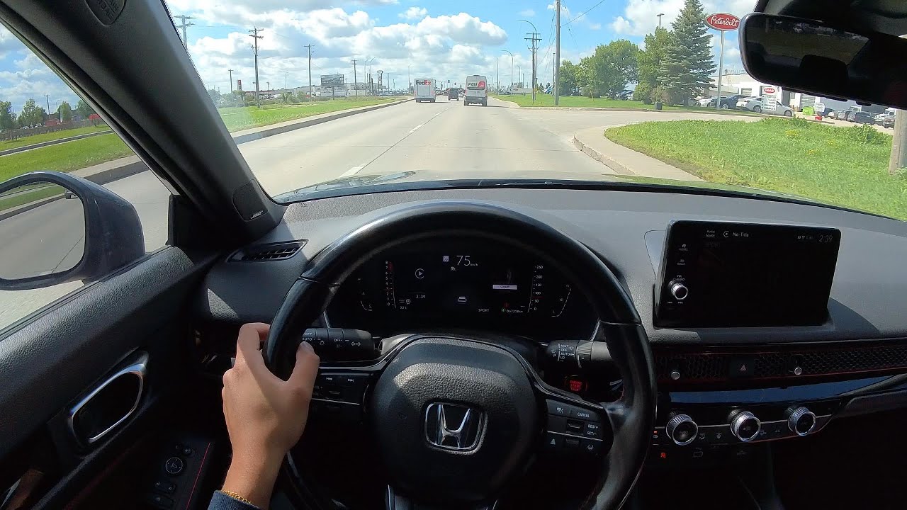 11th Gen Civic Si Downpipe & Tune POV - Spirited Driving