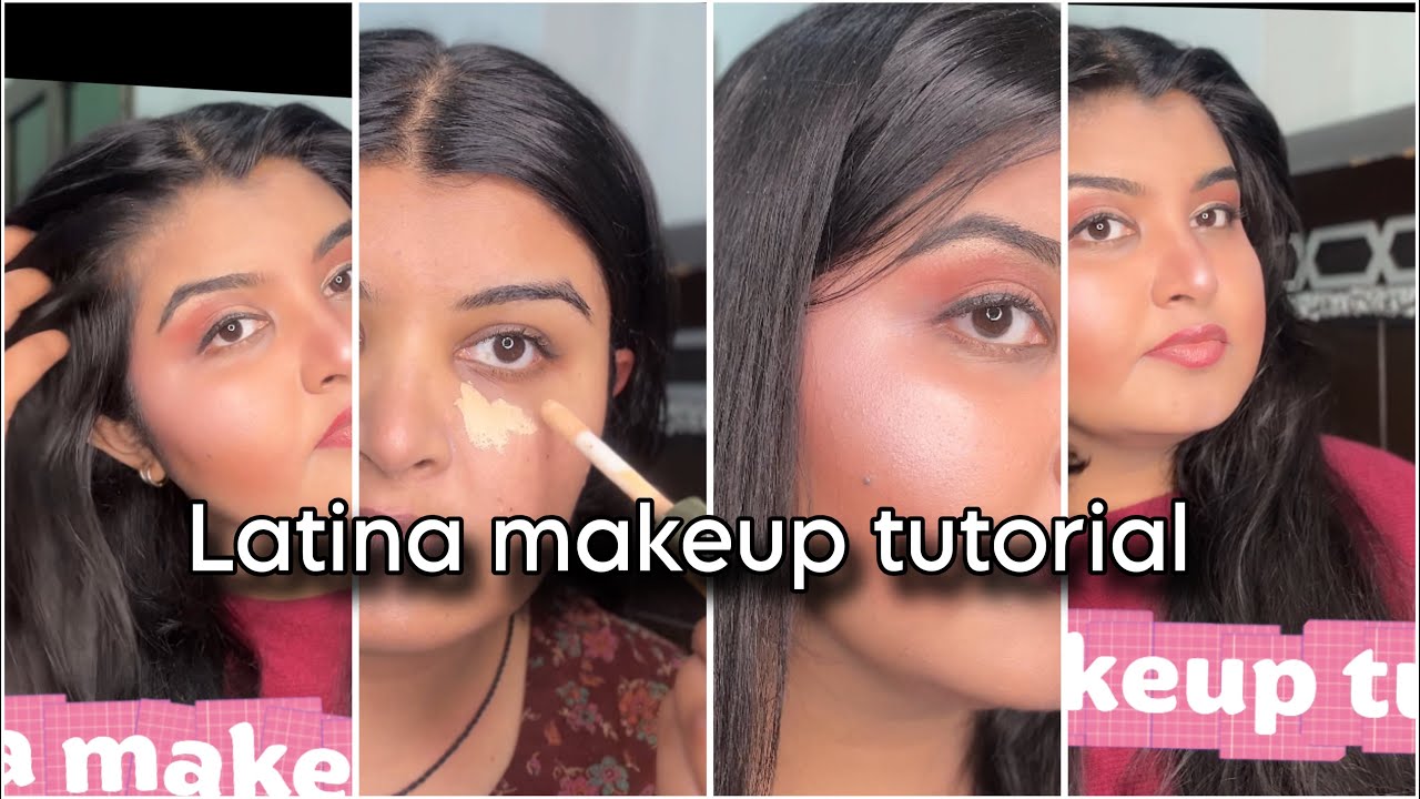 Latina makeup tutorial | quicky and easy for beginners | makeup tutorial 