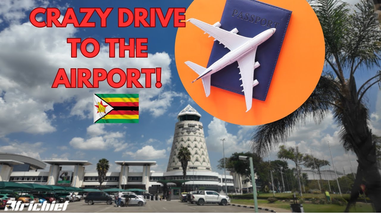 Wild Drive Through Harare to the Airport | Zimbabwe Traffic Madness | Will I make it in time?