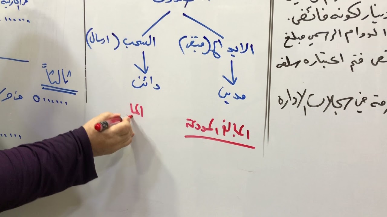 السادس محاسبة  -  محاسبة المنشات المالية - الحسابات المتعلقة بالصندوق - تدريس الست نداء محمد اديب