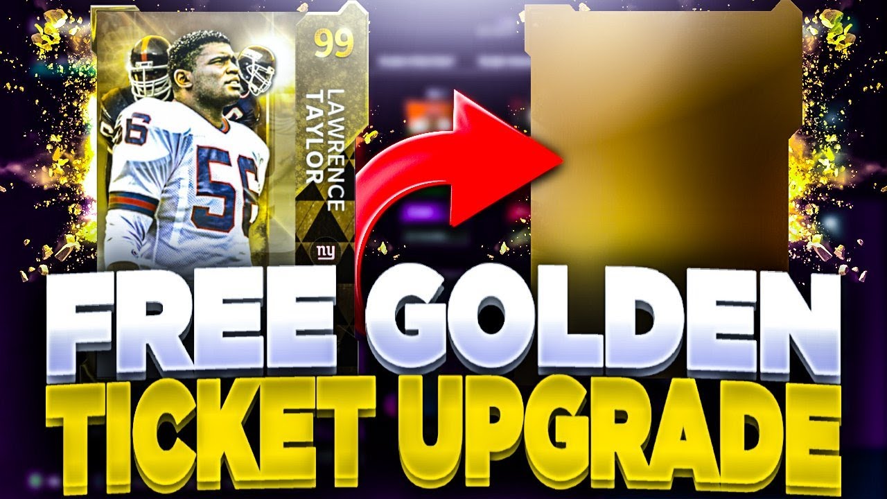 NEW FREE GOLDEN TICKET UPGRADE! | THIS GOLDEN TICKET IS UNDERRATED! | MADDEN 21 NO MONEY SPENT!