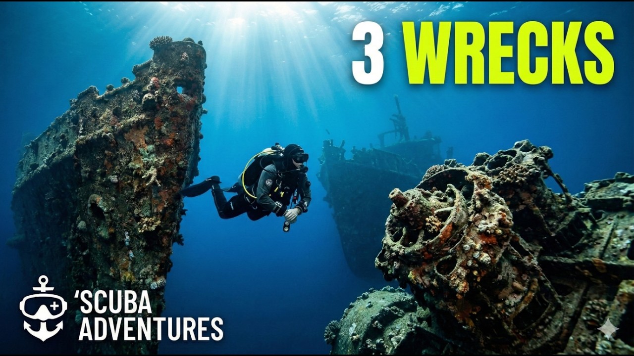 Wreck Diving in Recife, Brazil - Feb 7, 2026 🤿⚓