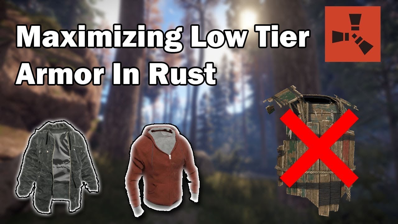 RUST Tutorial: How To Maximize Low Tier Armor When First Starting Off
