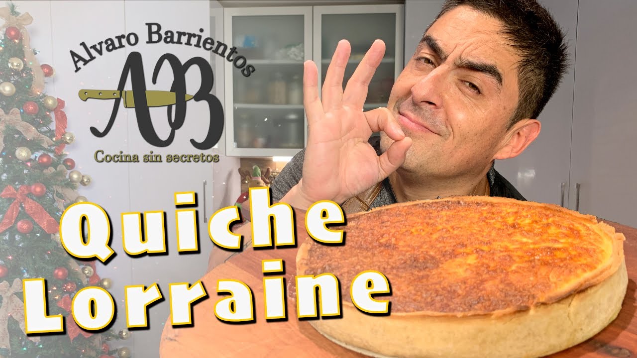 Quiche Lorraine. Perfecto y Delicioso. Tartaleta de Tocino y Cebolla