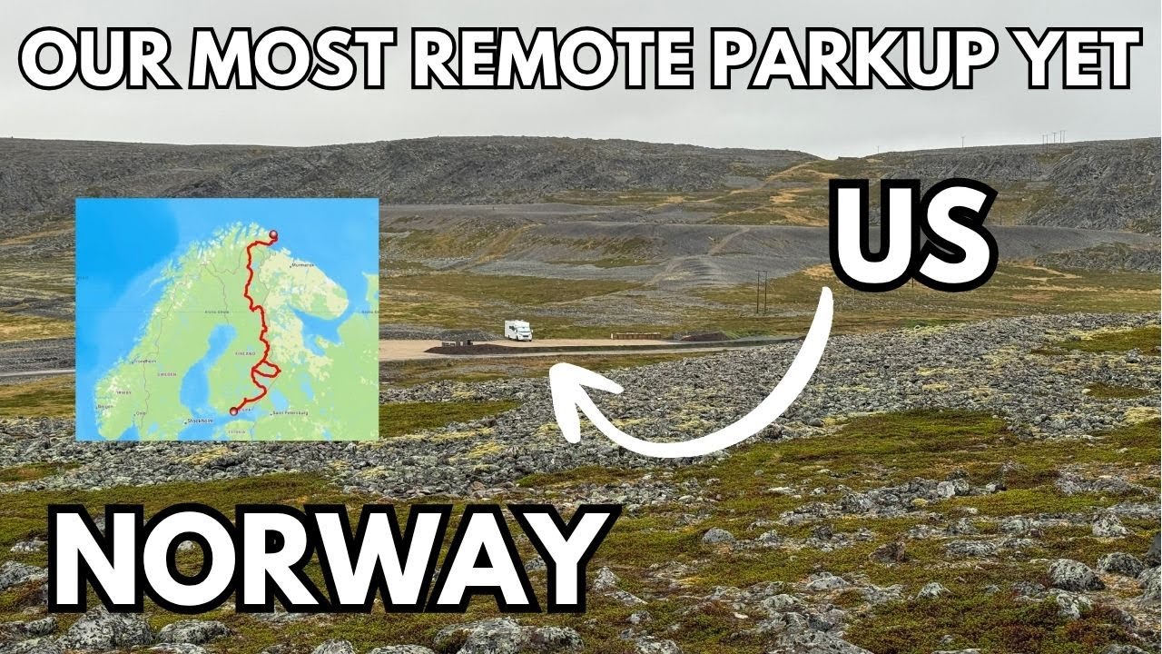 Исследование полуострова Варангер в Норвегии на автодоме (небольшое отклонение от нашего автопуте...