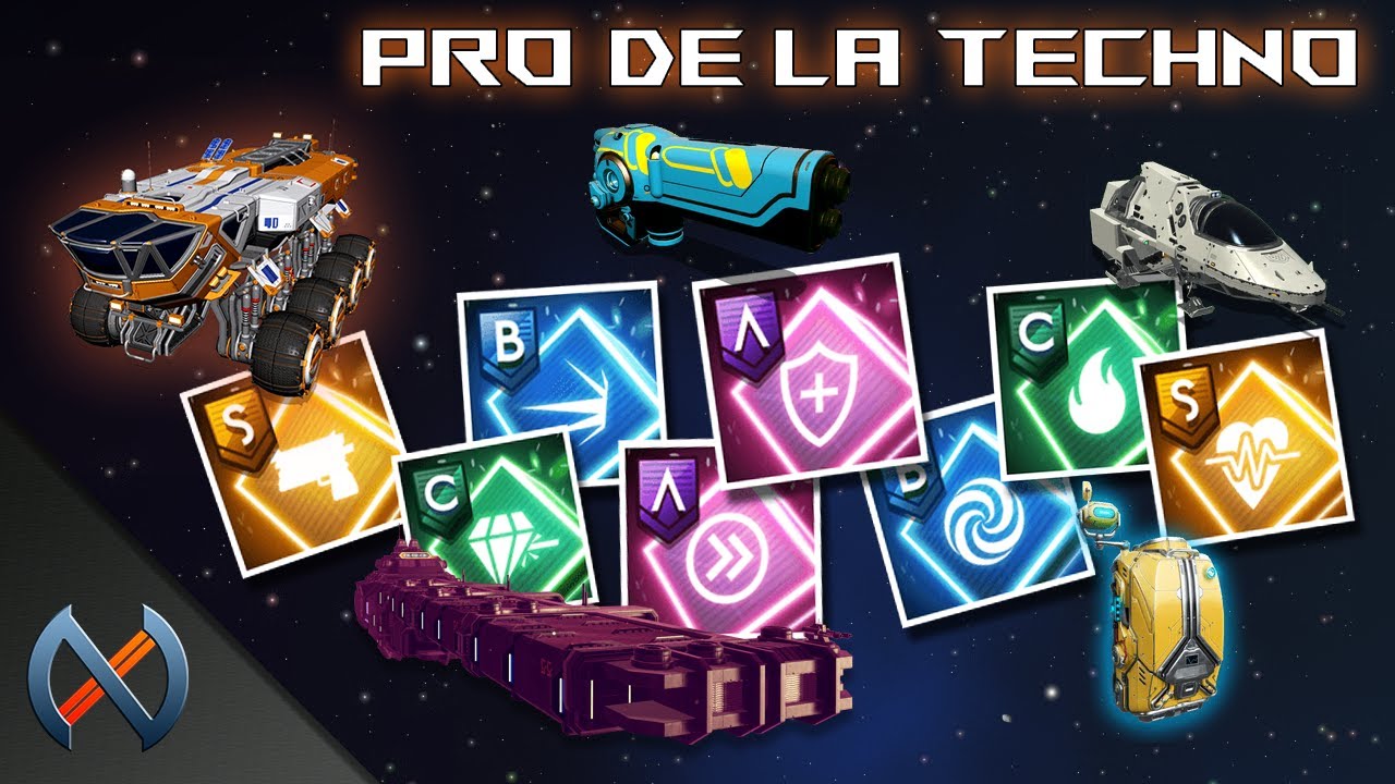 No Man's Sky - Pro de la Techno - Guide des technologies