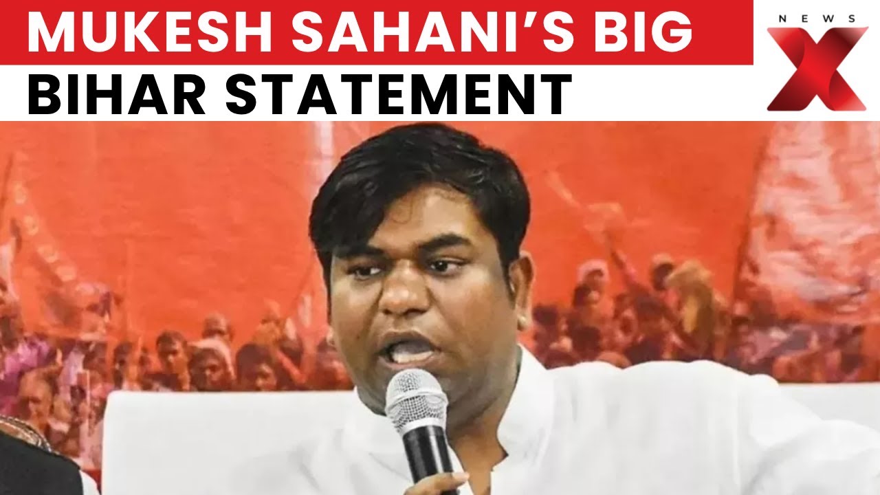 VIP Chief Mukesh Sahani: &ldquo;Work Pending 20 Years Will Now Be Done in Bihar&rdquo; | Bihar Polls | NewsX