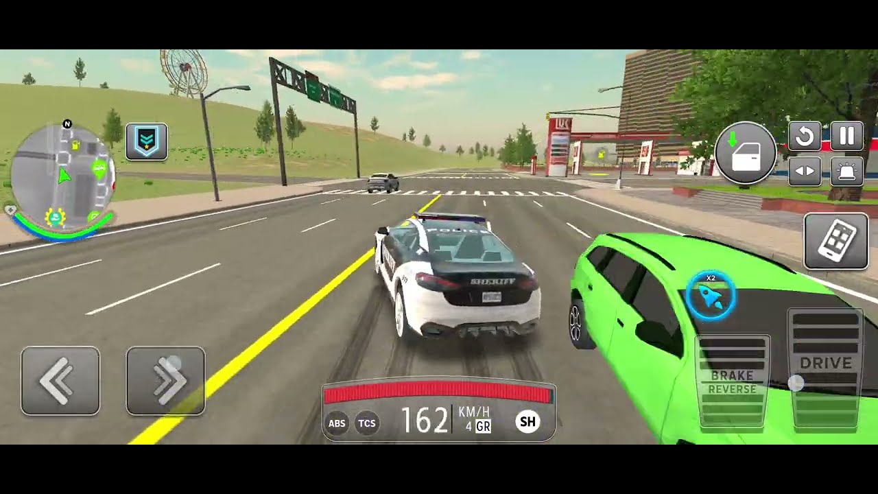 🔥 Police vs Truck Chase – Highway Action!🚓 Sheriff Stop! Dangerous Truck Mission